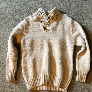 Boys cream sweater